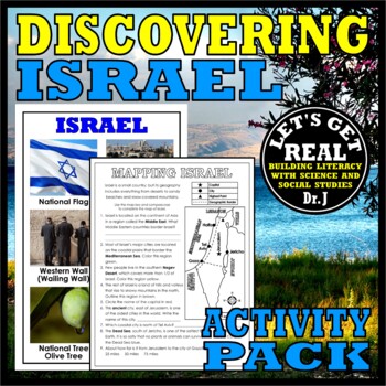 Preview of ISRAEL: Discovering Israel Activity Pack