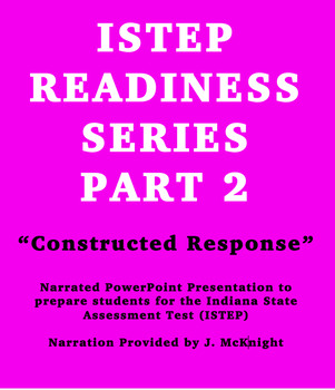 Preview of ISTEP Readiness Series Part 2 "Constructed Response"