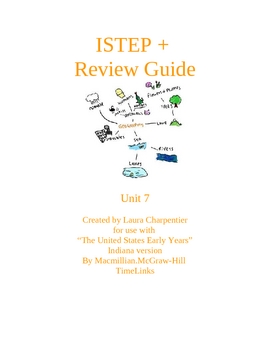 Preview of ISTEP+ Social Studies Review Guide Unit 7  