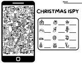 ISpy Morning Work.../3 I Spy Christmas coloring pages/ Bon