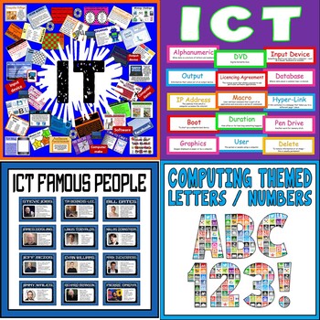 Preview of IT ICT COMPUTER STUDIES COMPUTING - TEACHING RESOURCES AND DISPLAY