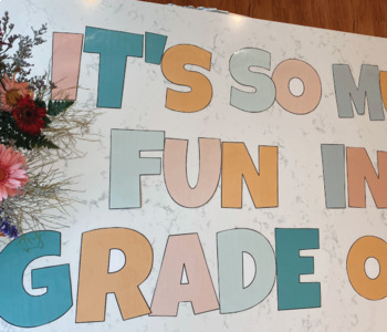 Preview of IT'S SO MUCH FUN IN GRADE...(1-6) DECOR SIGNS