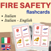 ITALIAN FIRE SAFETY ITALIAN FLASH CARDS | Italian flashcar