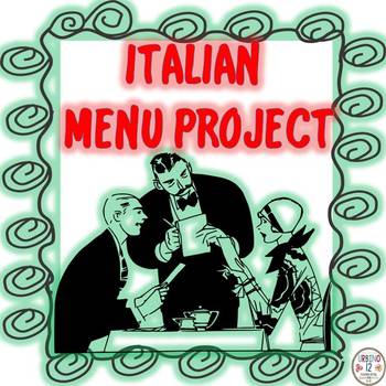 Preview of ITALIAN MENU PROJECT