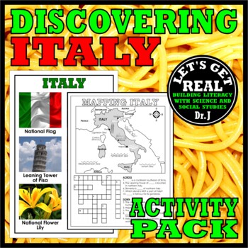 Preview of ITALY: Discovering Italy Activity Pack
