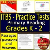 ITBS Test Prep Primary Reading Practice Tests - Grades K -