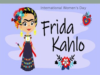 Preview of IWD Frida Kahlo Visual Arts Lesson Plan