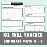 IXL Skill Tracker Second Grade Math Skills N - Z