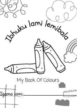 Preview of Ibhuku lami lemibala/My book of colours
