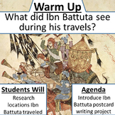 Ibn Battuta Postcard Project