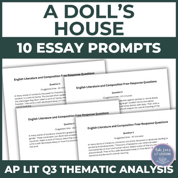 Essay About A Doll House