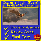 Icarus's Flight Poem BIG Bundle - Introduction, Questions,