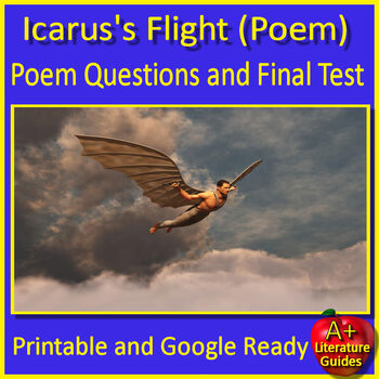 Preview of Icarus's Flight Poem by Stephen Dobyns - Questions from the Poem and Final Test