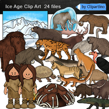 ice age animals pictures