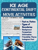 Ice Age- Continental Drift Movie Activities: Fact vs Ficti