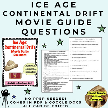 Preview of Ice Age: Continental Drift Movie Guide Questions