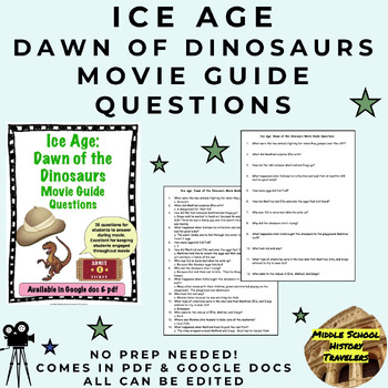 Preview of Ice Age: Dawn of the Dinosaurs Movie Guide Questions