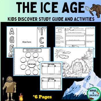 Ice Age Kids Discover Study Guide by Apples and Artifacts | TPT