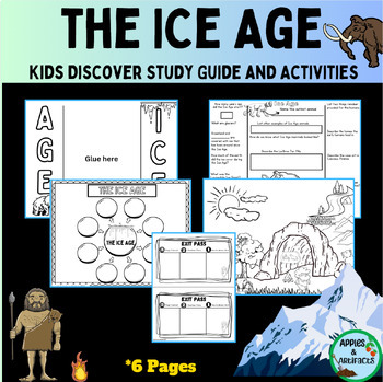 Preview of Ice Age Kids Discover Study Guide