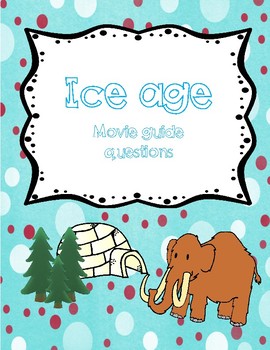 Preview of Ice Age movie questions