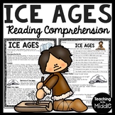Ice Ages Reading Comprehension Worksheet