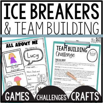 Preview of Back to School Ice Breakers and Team Building Activities - 'Get to Know Me'