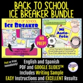 Ice Breaker Bundle English and Spanish | Back to School | 