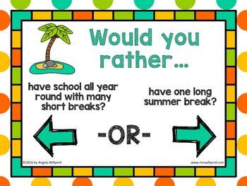 Would You Rather: Back to School Edition