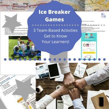Preview of Ice Breaker Games | Team Building | Leadership | Coaching OR ClassroomActivities