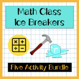 Ice Breaker Games for Math Class (Back to School/Get to Kn