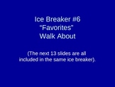 Ice Breaker Ideas for Middle School or High School students