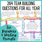 Ice Breaker Questions & Writing / Daily Morning Meeting Sl