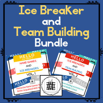 Preview of Ice Breakers and Team Building Activities - High and Middle School Icebreakers