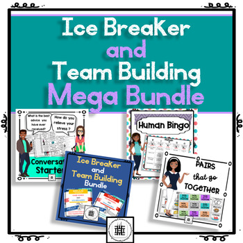 Preview of Ice Breakers and Team Building Mega Bundle - High and Middle School Icebreakers