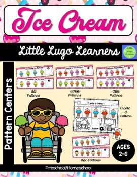 Preview of Ice Cream 5 Pattern Lessons