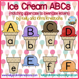 Ice Cream ABCs {matching uppercase to lowercase letters}