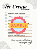 Ice Cream Advocacy