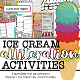 Free: Poetry Ice Cream Alliteration Activities