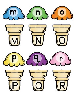 Ice Cream Alphabet Match Printable: A Delicious Path to Learning