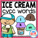 Ice Cream CVCC Word Building Activity