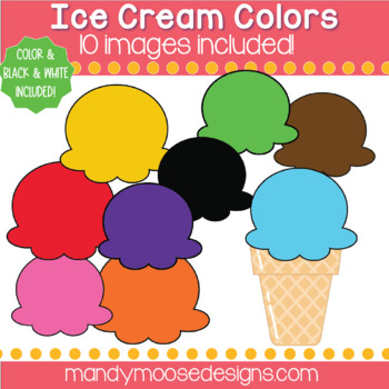 Watercolor Ice Cream Scoop Cone Sundae Clipart - Lisa Markle Sparkles  Clipart and Graphic Design