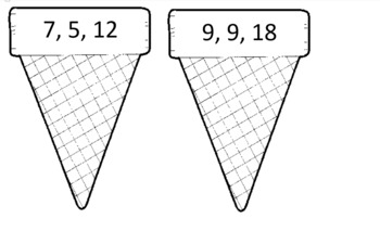 ice cream cone template teaching resources teachers pay teachers