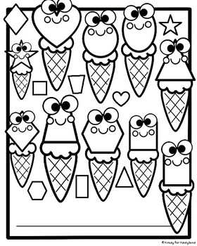 Dot Markers Activity Book ice cream: Dot Markers coloring book for  preschooler - Dot Art Paint Daubers Kids Activity Coloring Book (Paperback)
