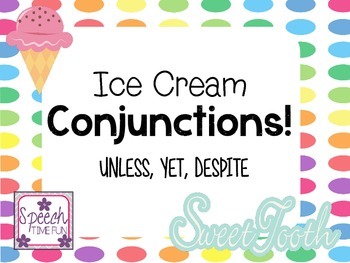 Preview of Ice Cream Conjunctions