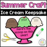 Ice Cream Craft - Summer Bulletin Board & Ice Cream Day Co