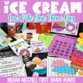 Ice Cream Day End of the Year Theme Day Activities
