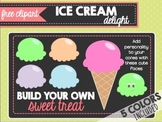 Ice Cream Delight (FREE CLIPART)