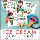 Ice Cream End of the Year Gift Tags & Cards: Have A Cool Summer!