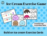 Ice Cream Exercise Game for Shavuot or Summer  - Preschool