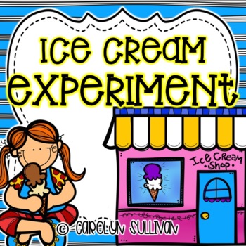 Ice Cream Experiment by Buzz Into Kinder | Teachers Pay Teachers